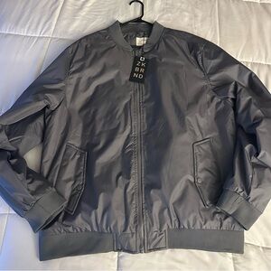 Men's Gray Bomber Jacket